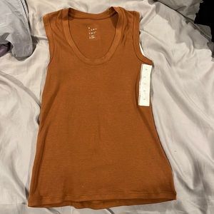 Burnt orange tank top